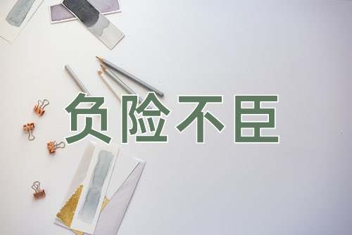 成语负险不臣